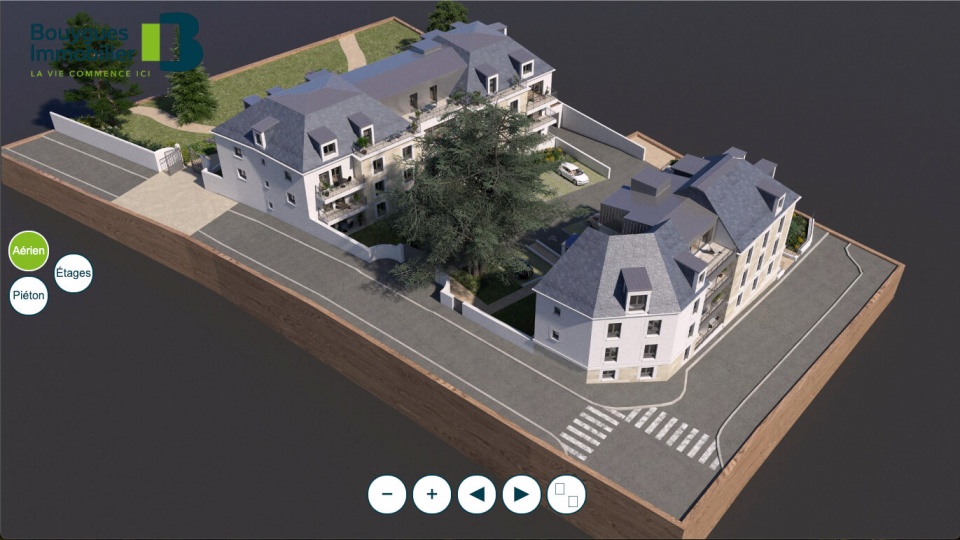 Maquette 3D programme neuf Bouygues Immobilier
